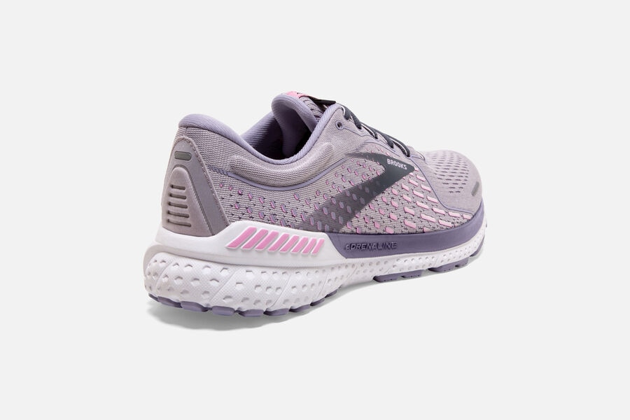 Brooks Running Shoes Womens Pink - Adrenaline GTS 21 Road - 2473-IESBO